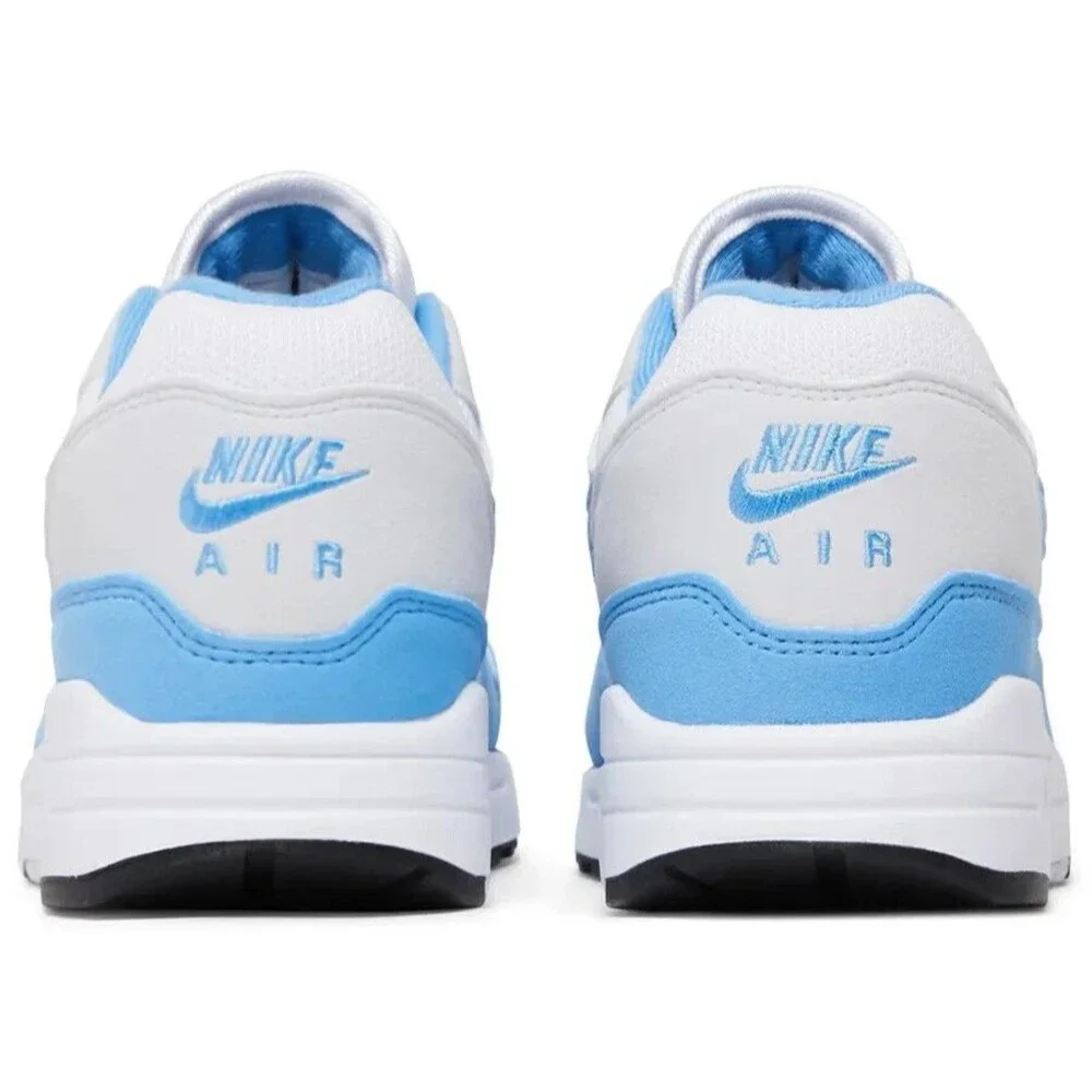 Nike Air Max 1 White University Blue UNC Retro Sneakers FD9082-103 Mens Size 8